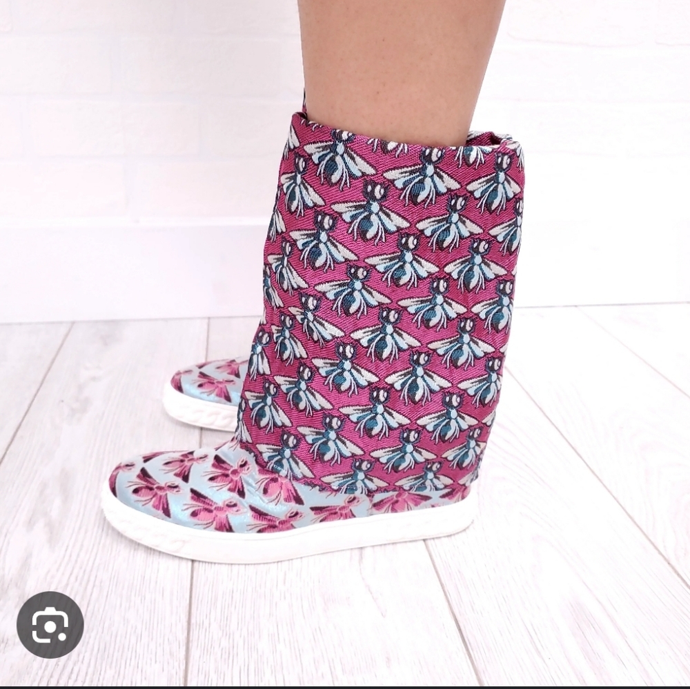 CASADEI PLATFORM SHOE BOOT